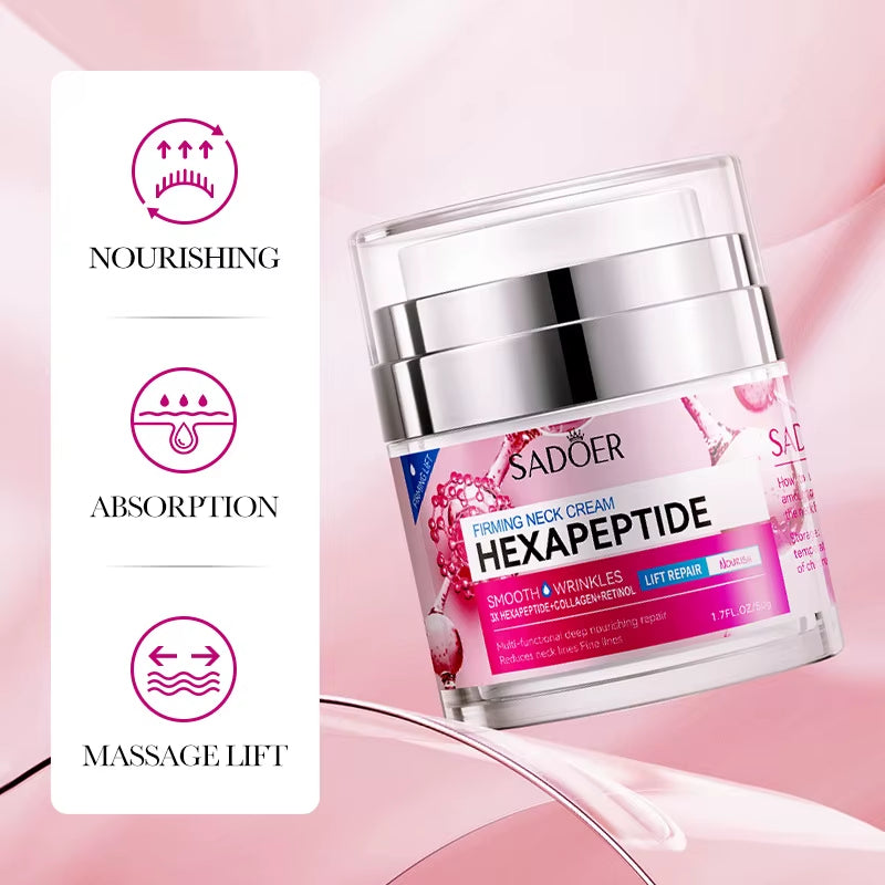 SADOER Neck Cream Necks Firming Creams Lifting Moisturizing Nourishing Brightening Neck Beauty Cream Necks Skin Care Products