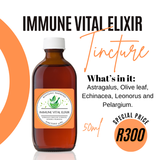 Immune Vital Elixir Tincture 50ml - Mega Immune Booster