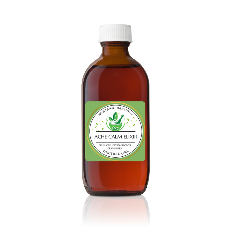 Ache Calm Elixir Tincture 50ml for Aches, Anxiety and Mild Pain