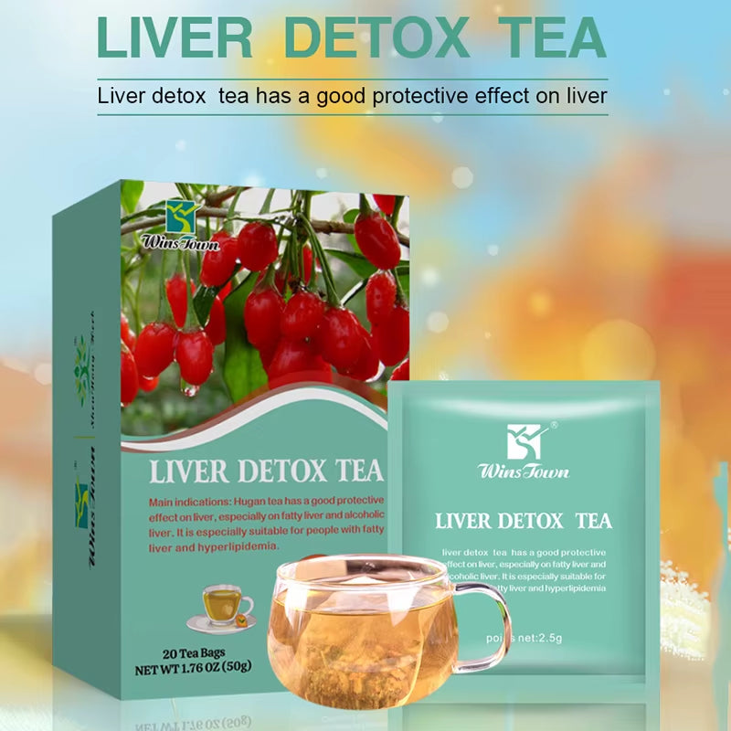 Liver Detox Tea Improve Liver Function Clean the Lungs Good Protective Effect on Liver Nourishing and Liver Protecting Tea