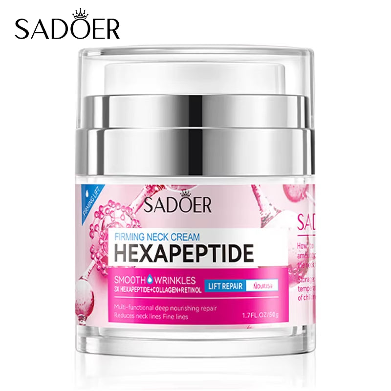 SADOER Neck Cream Necks Firming Creams Lifting Moisturizing Nourishing Brightening Neck Beauty Cream Necks Skin Care Products