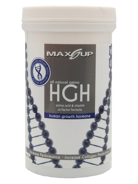 MAXUP All Natural Amino HGH – Natural Human Growth Hormone Support