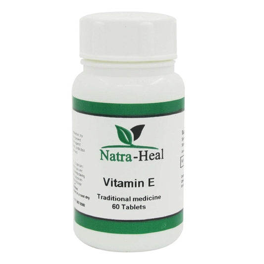 Natra-Heal Vitamin E – Powerful Antioxidant Support 60 Tablets