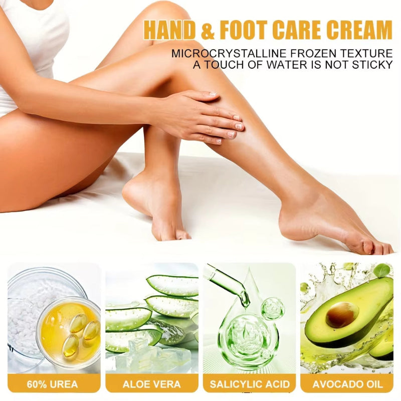 40G Urea Foot Cream Dry Cracked Feet Heel Gentle Exfoliation Softening Skin Ultra-Hydrating Hand Foot Care Cream Stick Protuct